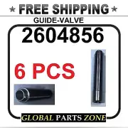 SET OF 6 GUIDE-VALVE for Caterpillar C9 C7 C-9 2604856 260-4856 SHIPS FREE!