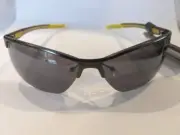 Foster Grant Black Ironman "Stride" Sport Sunglasses 100% UVA/UVB Impact Resist