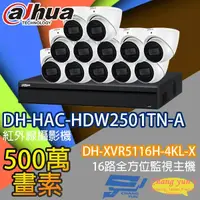 在飛比找松果購物優惠-昌運監視器 監視器組合 DH-XVR5116H-4KL-X 