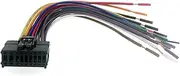 Wiring Harness for Pioneer DEH-P, 18Pin Car Power Speaker Audio Radio Wiring Harness Head Unit Stereo Replacement Connector