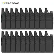 20pcs Zastone ZT-X6 Mini Handheld Radio UHF 400-470 Ham Walkie Talkie