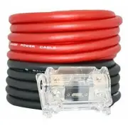 American Terminal AMPKIT0-50 0 Gauge 50' Amplifier Install Wiring 6000W Amp Kit