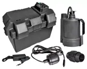 Superior Pump 92900 Submersible Sump Pump 12V Battery Back Up Tethered Switch