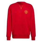 Sweatshirts football Men Adidas Manchester United Cny H63992 Red