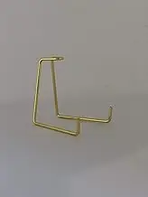 Safe N Sure 6cm High Plate and Bowl Stand in Gold