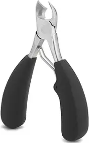 Precision Toenail Clipper Tool - Premium Ingrown Toenail Cuticle Remover Trimmer and Thick Toenails Nipper, Surgical Grade Stainless Steel Nail Foot Treatment for Grooming Nail Care, Pedicure Tools