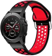 [RAYESS] 22 26mm Silicone Watchband Quick Release Straps For Garmin Fenix 6 6X Pro 5X 5 Plus 3HR Enduro 935 Tactix Delta Smart Watch Band