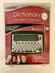 Brand New Franklin Electronic Dictionary Thesaurus With Spell Correction MWD-460