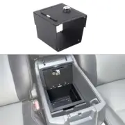 Front Center Console Gun Safe Security Vault Storage Box For Hilux 2010+ Black