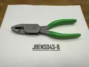 Snap-on Tools NEW GREEN 8" Soft Grip High-Leverage Combination Pliers HL138ACPG