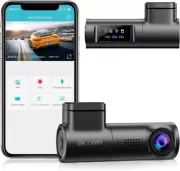 OMBAR Dash Cam 2K Built-in WiFi, Camera for Cars with 0.96" LCD Black