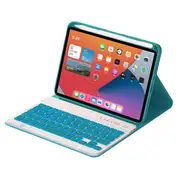 Catzon Keyboard Case iPad Mini 6 Wireless Magnetic Detachable Backlight White Keyboard-Dark Green