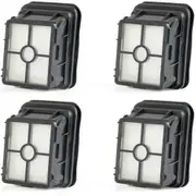 4Pack 1866 Replacement Filters Compatible with Bissell Crosswave 1785 2306 2551 & 2554 CrossWave Cordless Max All in One Wet-Dry Vacuum Cleaner
