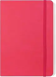 Silvine Executive Lined Hardback 160 Pages Journal Notebook, Pink, A5 Size