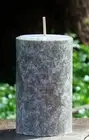 200hr MYRTLE, AMBER & MOSS Strong Scented EARTHY & WOODY Natural Pillar CANDLE