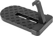 EZONEDEAL Car Door Step, Multi-Foldable Aluminum Alloy Roof Rack Car Step, Easy Access Door Step for Car Roof, Suitable for Most Cars, SUVs, and Trucks (Black)