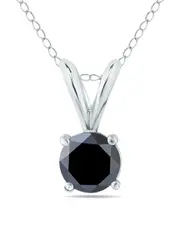True Diamond 14K 0.46 ct. tw. Diamond Solitaire Necklace