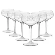 Bormioli Rocco Bartender Novecento Cocktail Glasses - 250ml Liberty - Pack of 6
