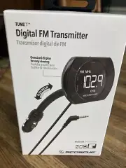 Scosche Digital FM Transmitter w/ Back Lit Display & Flex-Neck (New Sealed Box
