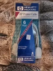 HP PRINTER Cable 6Ft IEEE 1284 Compliant A-B For HP Desk/LaserJet C2990A NEW