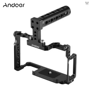 Andoer 攝影兔籠+手柄套裝 鋁合金 適用佳能5D Mark IV/III/II單眼相機