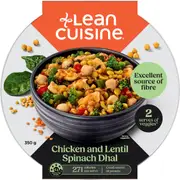 Lean Cuisine Chicken & Lentil Spinach Dhal Bowl 350g