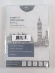 Mozart Premium Mechanical Pencil Illustrator Set in Plastic Case - 5 Pencils NEW