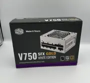 Cooler Master V750 SFX Gold Certified WHITE Fully Modular Power Supply - 750W