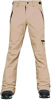 [Haitpant] Insulated Snow Pants For Women, Outdoor Hiking Ski Pants, Thickened Snowboard Zipper Bottom Leg Pants