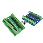 2Pcs ATMEGA328P-AU Nano V3.0 AVR Module Nano Terminal Adapter Board For Arduino