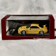 Ignition Model 1/64 Nismo R33 GTR 400R Diecast Yellow Model Car