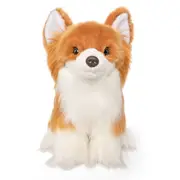 Living Nature 27cm Long Hair Chihuahua Stuffed Animal Plush Kids Soft Toy Orange