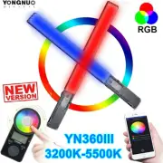 YONGNUO YN360 YN360III RGB Led Light Handheld stick Remote Control 3200K-5500K