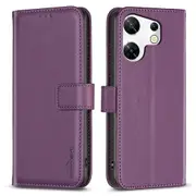 Binfen Color Tpu Inner Shell Leather Phone Case For Infinix Zero 30 4g, Wallet Design Cover