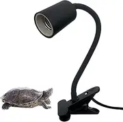 Turtle Basking Light - Turtle Light - UVA Reptile Heating Lamp, Turtle Reptile Heating Bulb with Clip and Dimmable for Reptiles Turtle Snake Helves