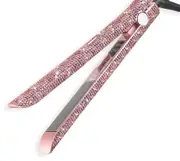 Hair Straightener Rhinestone Ceramic Flat Iron Profession Salon Hair Straightening and Curling Iron