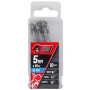 Full Boar 5mm M2 HSS Drill Bit - 10 Piece