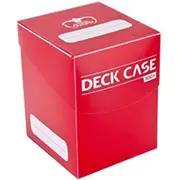 Deck Box Ultimate Guard Deck Case 100+ Standard Size Red