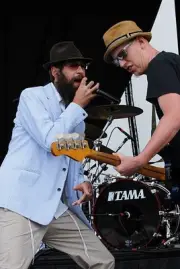 Musician Matisyahu performs onstage Virgin Festival By Virgin Mobi- Old Photo 23