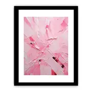 Knife Pink Abstract Art Framed Art Framed print Art Poster