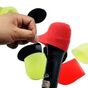 Colorful Soft Foams Mic Cover Handheld Microphones Windscreen for Meeting Studio