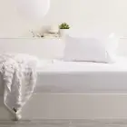Park Avenue 500 Thread Count Bamboo Cotton Fitted Sheet Combo White