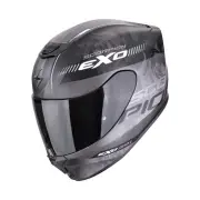 EXO-391 Ava Black Silver Full Face Helmet
