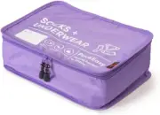 Socks & Underwear Bag, Purple