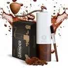 Manual Coffee Grinder | Hand Coffee Grinder with Stainless Steel Conical Burr...