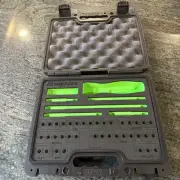 Snap On fmsgd06b case for sgdmrc44fg 44 pc ratcheting screwdriver set green