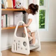 Adjustable Toddler Step Stool for Kids, Two Step with Handles and Safety Non-Sli