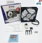 NEW Titan Kukri Cool & Silent 9-Blade 120mm 4-pin PWM 12V DC PC Case Cooling Fan
