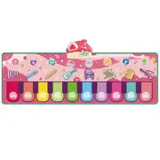 Baby Piano Mat Soft Touch Kids Play Learn Singing Keyboard Music Musical Carpet