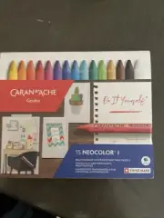 Caran d'Ache Neocolor I Water-Resistant Wax Pastels 15